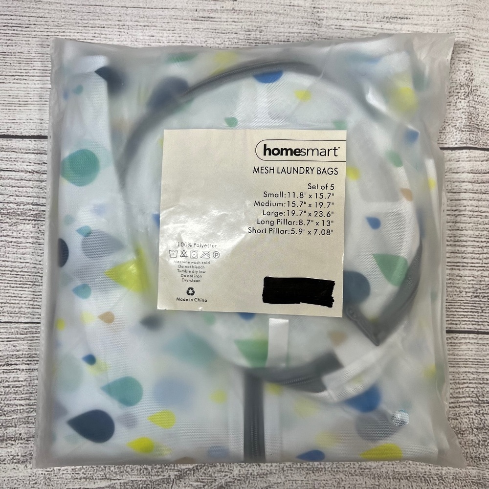 Raindrop Mesh Laundry Bag